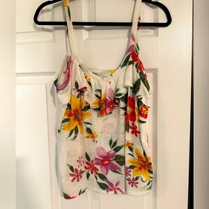 Women’s floral tank top